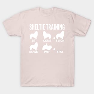 Shetland Sheepdog Training Sheltie Dog Tricks T-Shirt